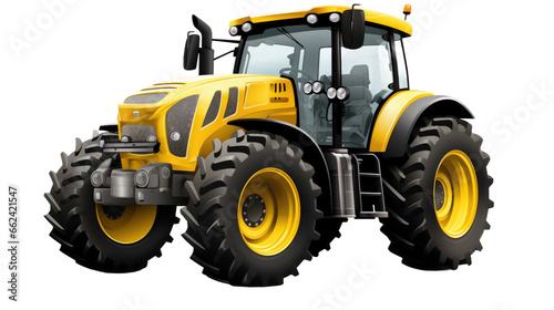 tractor isolated on transparent background  © Dynamo