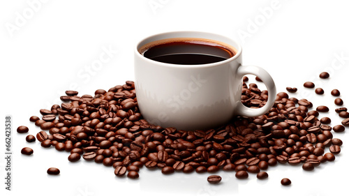 Start your day with a delightful cup of freshly brewed coffee, as depicted in this image, ideal for coffee-related marketing.