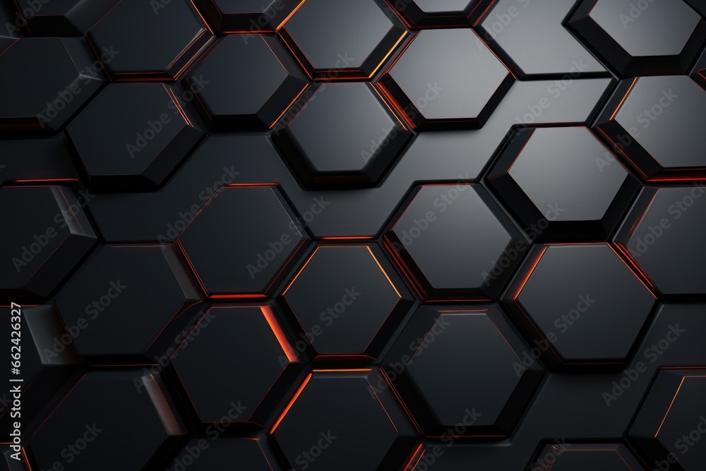 abstract high-tech background with close-up view of a hexagonal surface, ai tools generated image abstract high-tech background with close-up view of a hexagonal surface, ai tools generated image