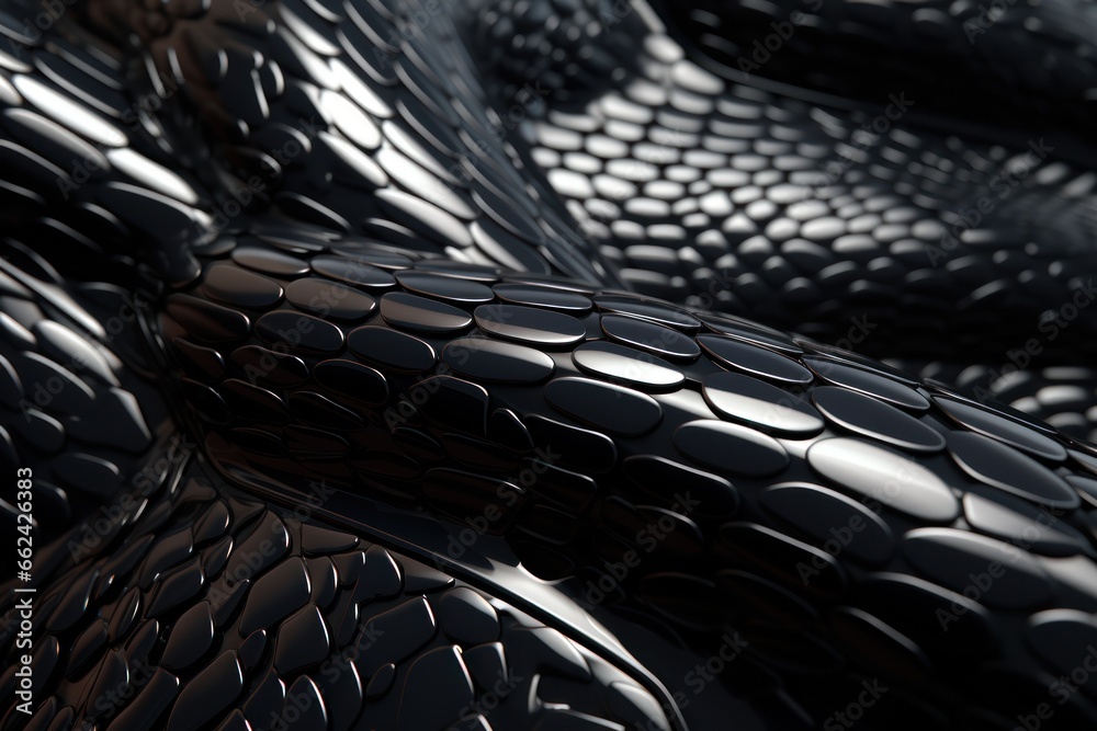Fototapeta premium abstract high-tech background with ultra close-up view of a smooth surface, ai tools generated image