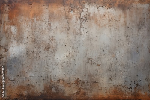 Grungy  Weathered Metal Background  Offering Textured Surface