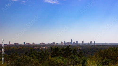 Austin in the distance