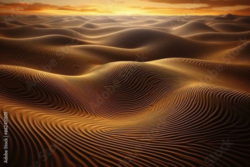 Strange, undulating patterns stretch across otherworldly plains. © Kanisorn