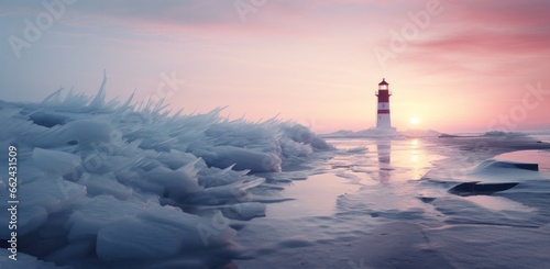 The Frosty Lighthouse