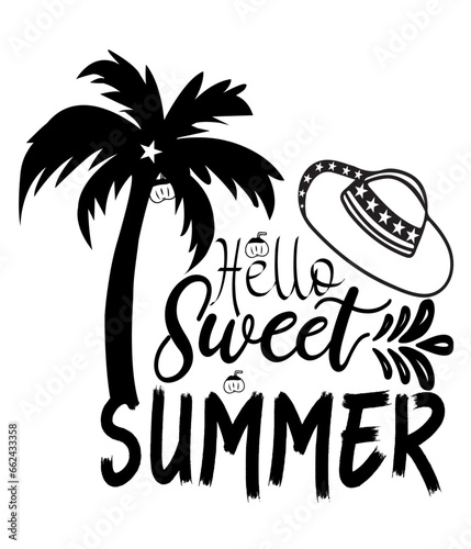 Hello Sweet Summer,SVG DESIGNS