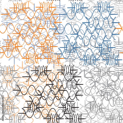 geometric texture design seamless pattern