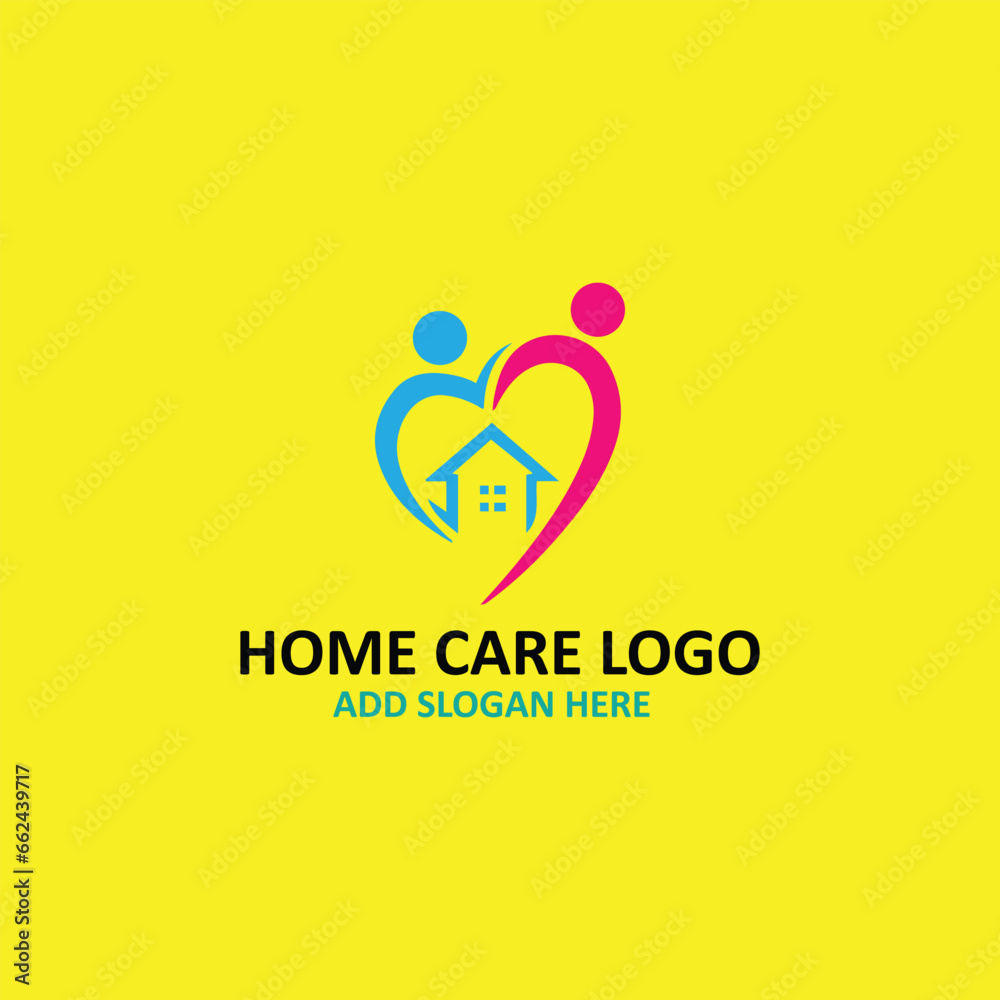home care logo design vector format home care logo design vector format