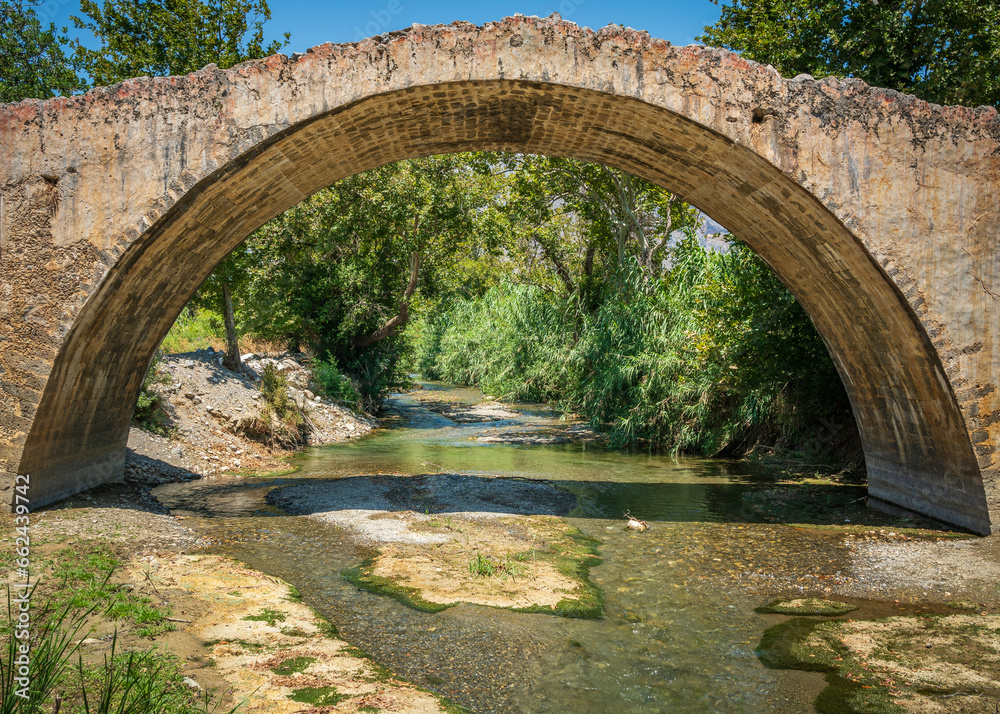 Preveli Brücke, crete, Greek