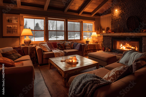 cozy living room 