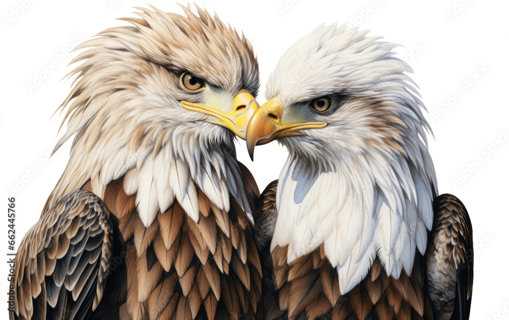 Eagle Running Wild with Love on a Clear Surface or PNG Transparent Background. Eagle Running Wild with Love on a Clear Surface or PNG Transparent Background.