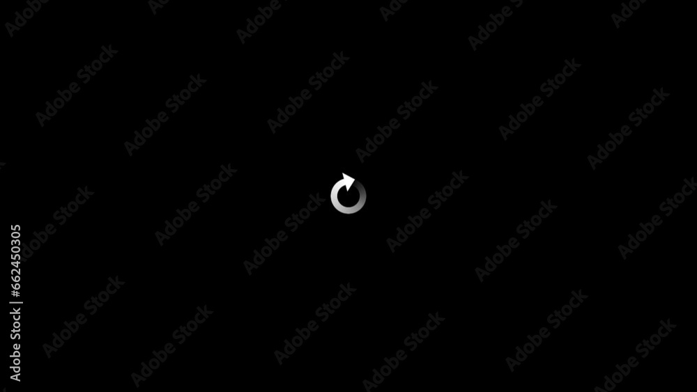 Loading Circle Buffering Loader Animation on Black Background - Searching, Updating, Buffering, Streaming, Waiting Circle Loading Circle Buffering Loader Animation on Black Background - Searching, Updating, Buffering, Streaming, Waiting Circle