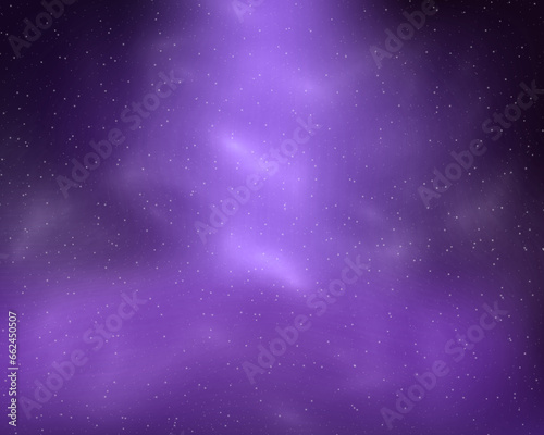 Beautiful milky way galaxy background with nebula cosmos. Stardust in deep universe and bright shining stars in universe. Vector illustration.