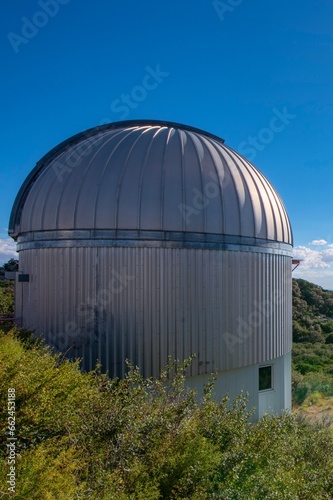 4K Image: Telescopes on Kitt Peak near Tucson, Arizona, After Sunset