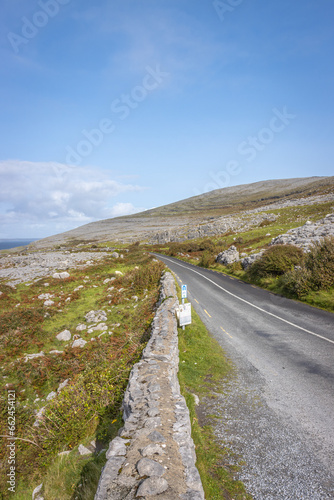 Ireland, Murroogh - September 29 2023 "Wild Atlantic Way scenic road - Crumlin Viewpoint"