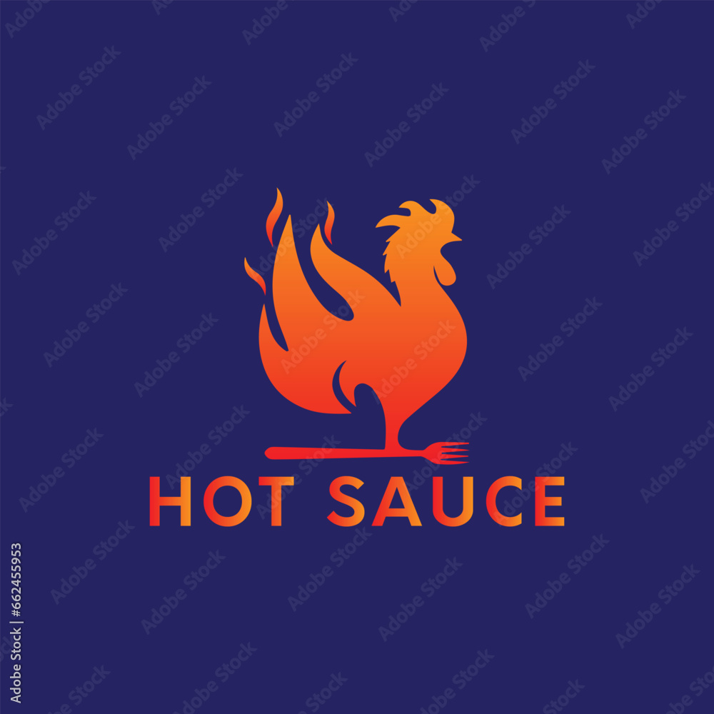 hot chili sauce logo design vector hot chili sauce logo design vector