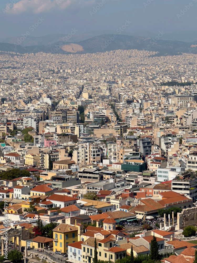 Athens, City Plan, Mountain
