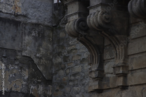 Architecture in the town of Porto, Portugal