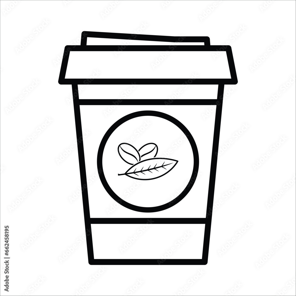 coffee bean icon vector design template coffee bean icon vector design template