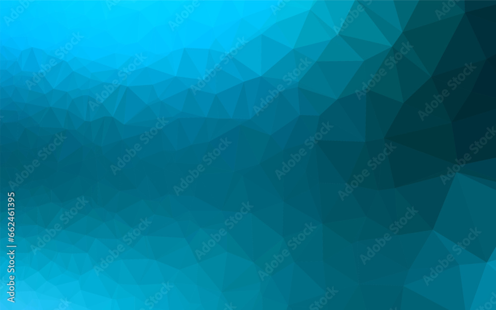 Light BLUE vector abstract polygonal texture.