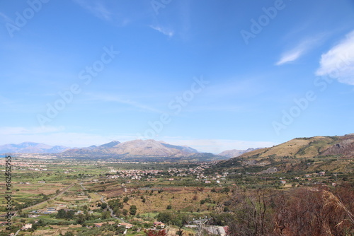 View of the large beach and coast line of Diamante, Diamante, District of Cosenza, Calabria, Italy, Europe.