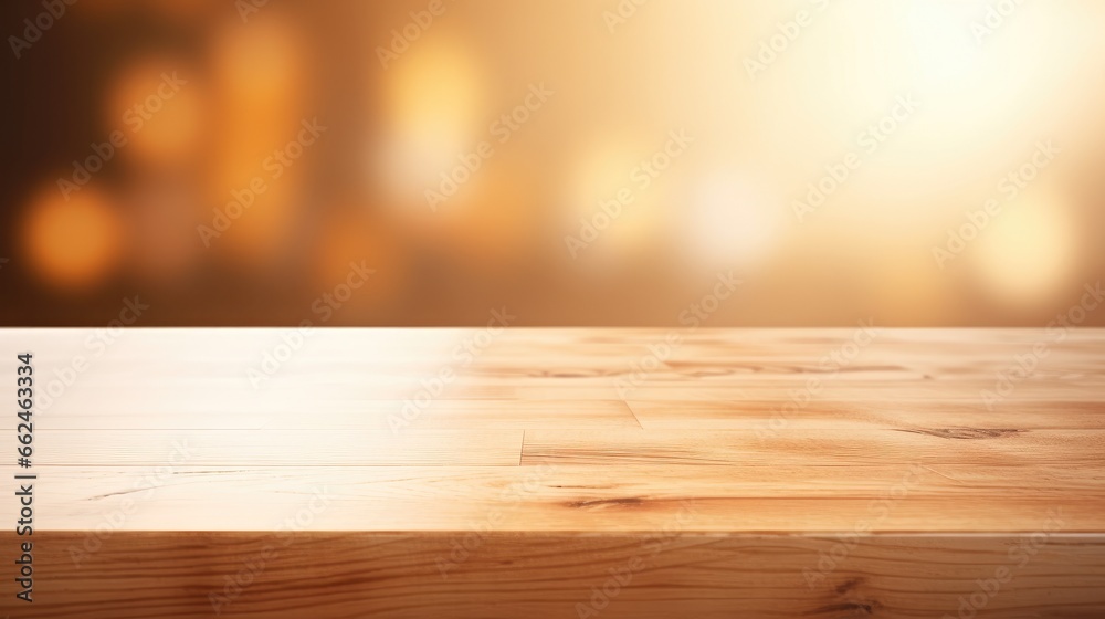 Empty Wooden surface for presentation with SPA salon background, mockup, Space for presentation product Empty Wooden surface for presentation with SPA salon background, mockup, Space for presentation product