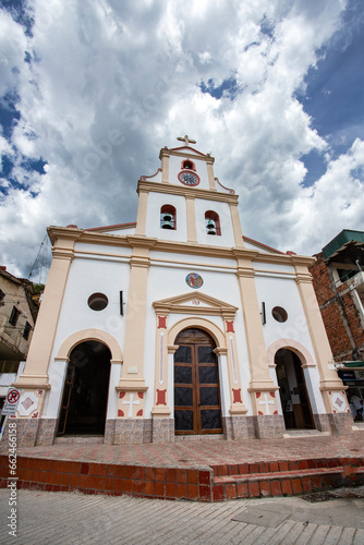 Heliconia, Antioquia - Colombia - July 30, 2023. Located in the department community, the municipality is a local administrative entity headed by a mayor photo