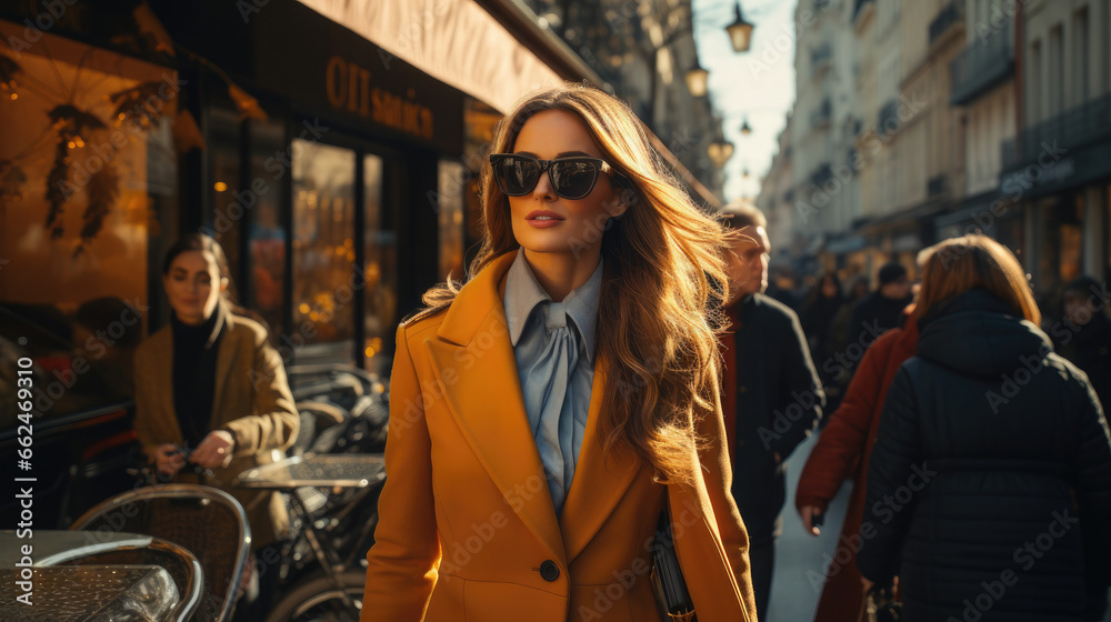 Businesswoman in Paris: A Pioneering Professional's Tale - Fictional Person, Generative AI Businesswoman in Paris: A Pioneering Professional's Tale - Fictional Person, Generative AI