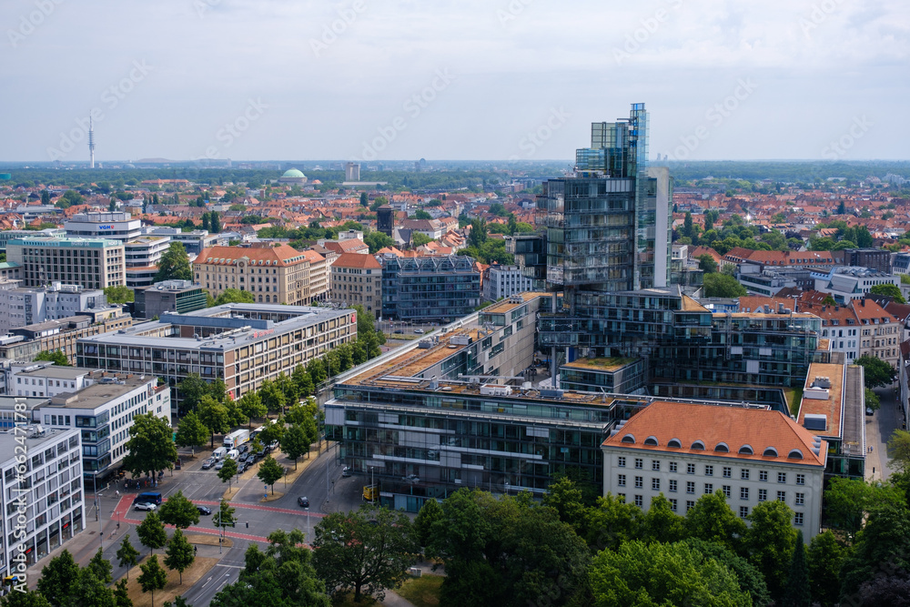 Stadt-Panorama von Hannover