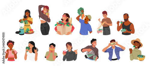 Vegan Characters Adopt A Plant-based Lifestyle, Abstaining From Animal Products In Their Diet And Daily Life