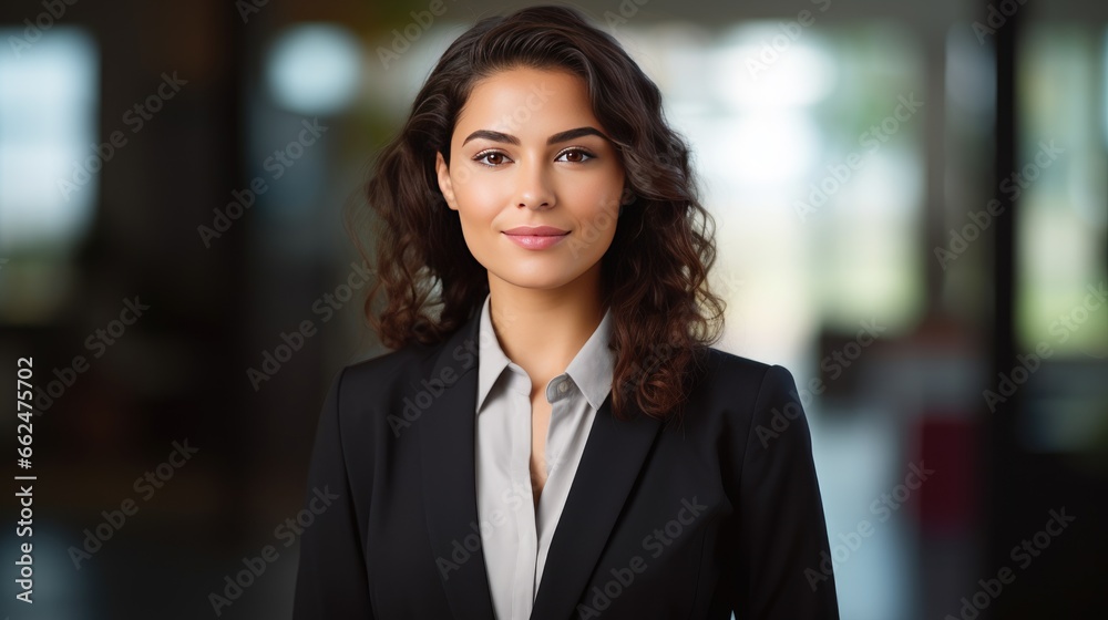 Portrait of a young businesswoman