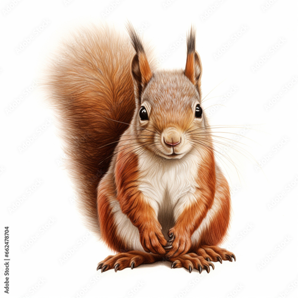 Obraz premium squirrel portrait