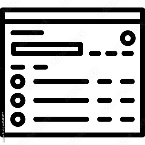 List Icon
