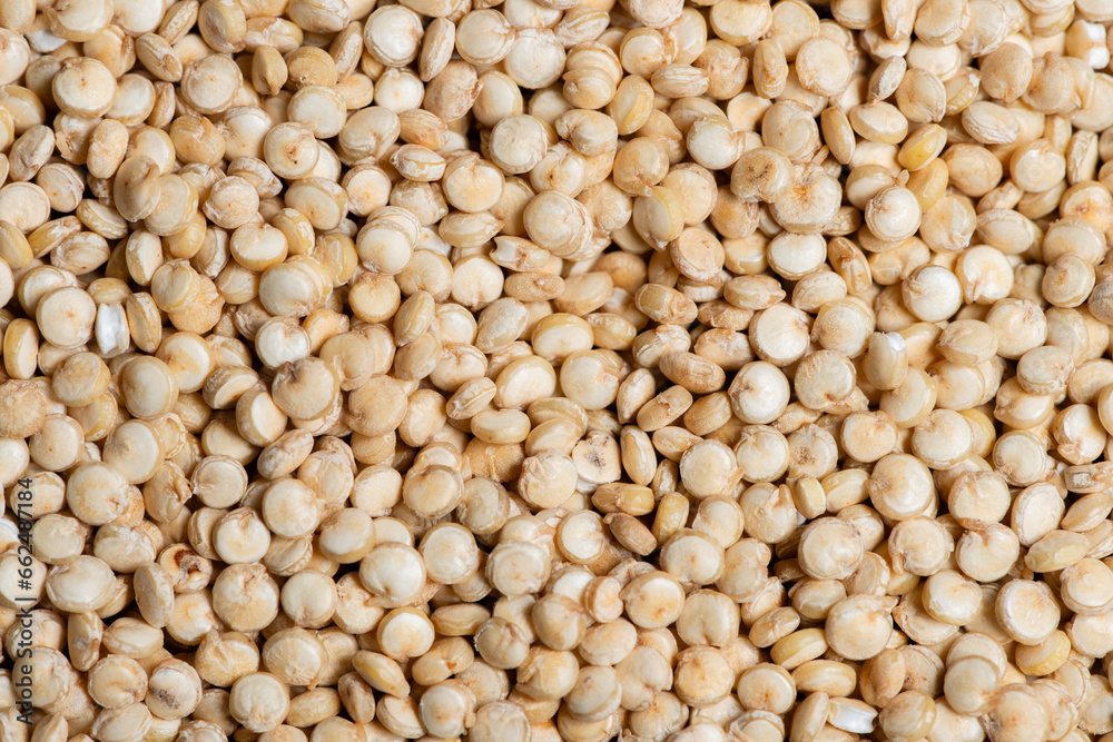 Macro photography of quinoa.