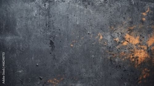 Rusty metal background or texture. Grunge dark rusty metal background. © vachom