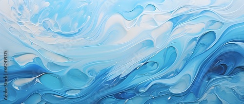 Abstract ocean blue background