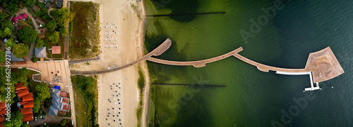 Pier of Koserow on Isle of Usedom photo