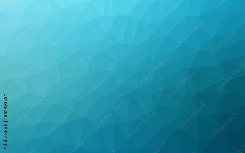 Light BLUE vector shining triangular template. Light BLUE vector shining triangular template.