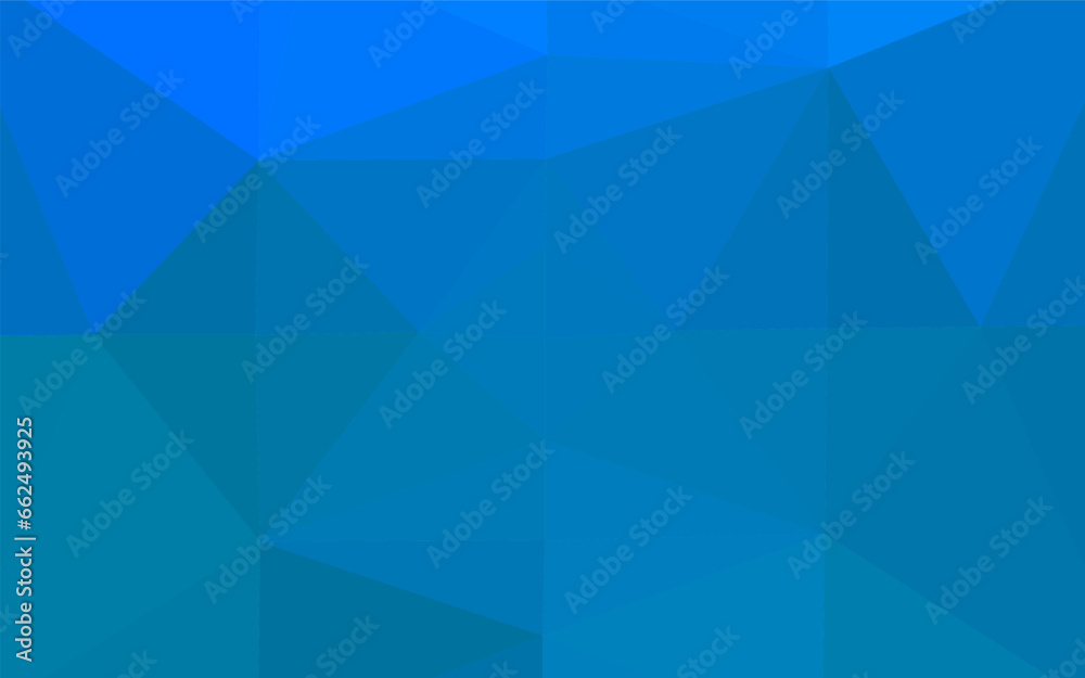 Obraz premium Light BLUE vector blurry triangle template.