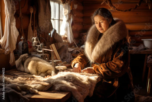 A Female Furrier from Russia Weaves Elegance into Every Stitch © Mr. Bolota