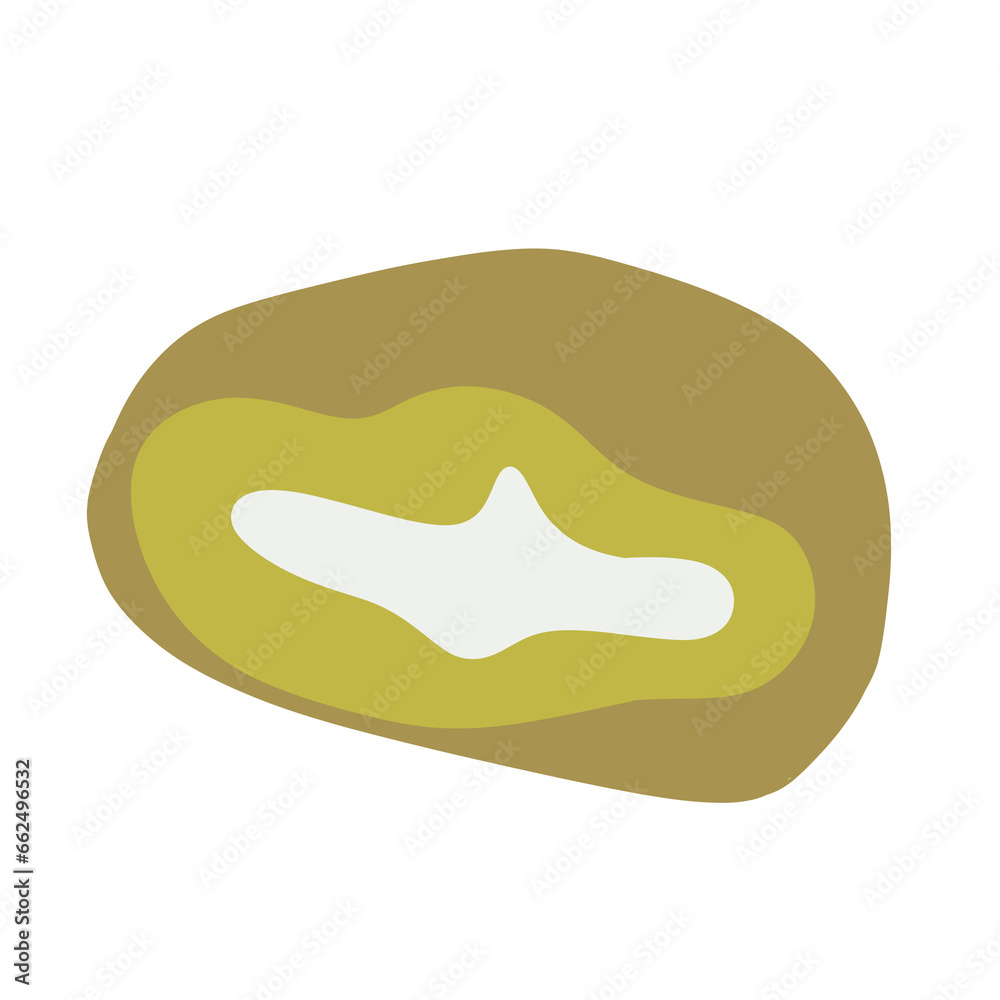 Mochi Food Illustration Mochi Food Illustration