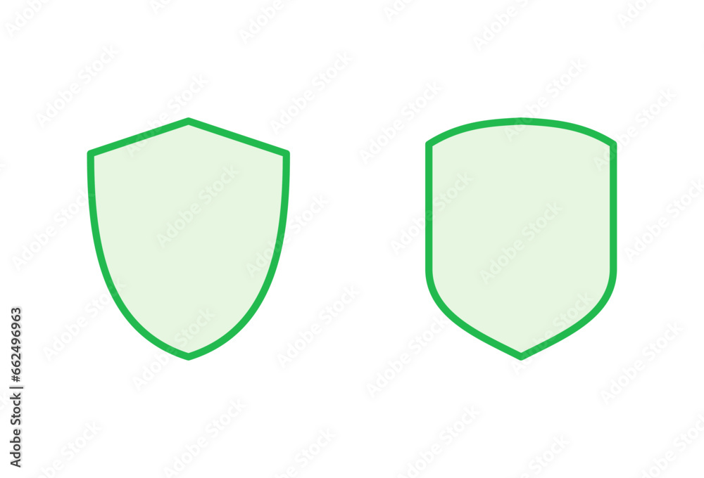 Shield icon set. Protection icon vector. Security vector icon Shield icon set. Protection icon vector. Security vector icon
