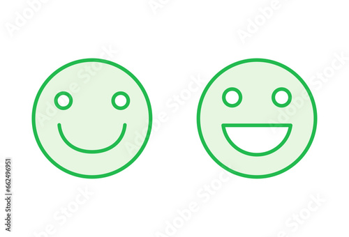 smile icon set. smile emoticon icon. feedback