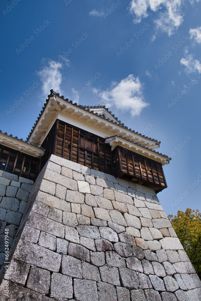 The castle scaffold of Matsuyama-Jo castle. Ehime Japan
The castle scaffold of Matsuyama-Jo castle. Ehime Japan