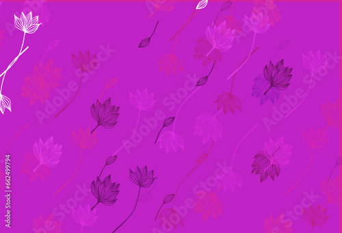 Light Purple vector doodle layout. © Dmitry