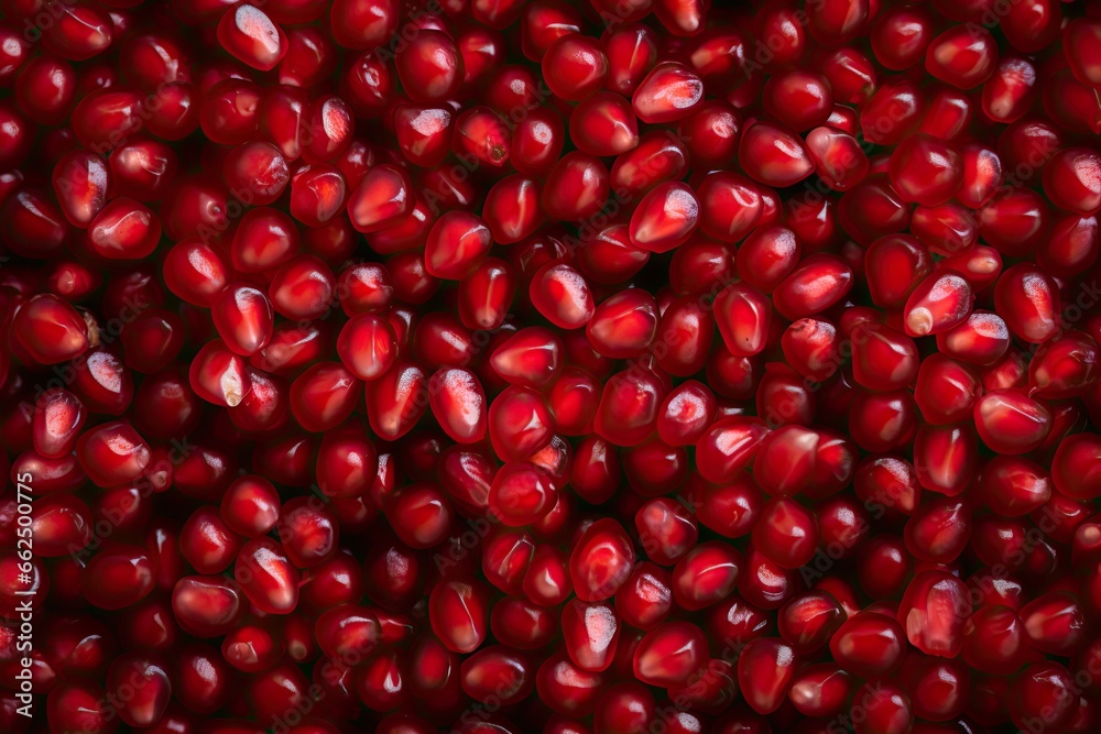 Pomegranate seeds as a food backdrop Pomegranate seeds as a food backdrop