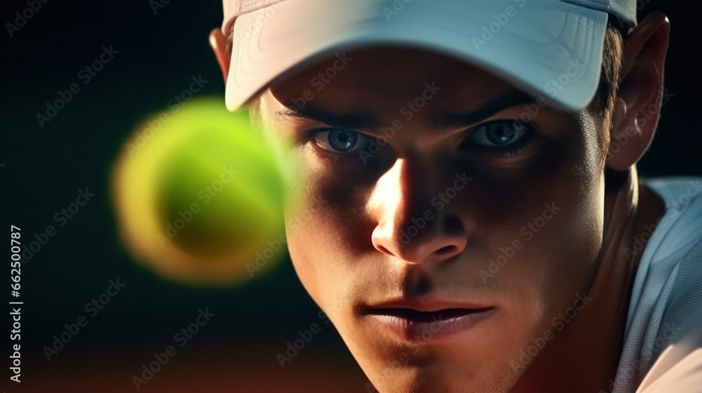 A tennis player, eyes locked on the ball, ready to deliver a swift, forceful serve. A tennis player, eyes locked on the ball, ready to deliver a swift, forceful serve.