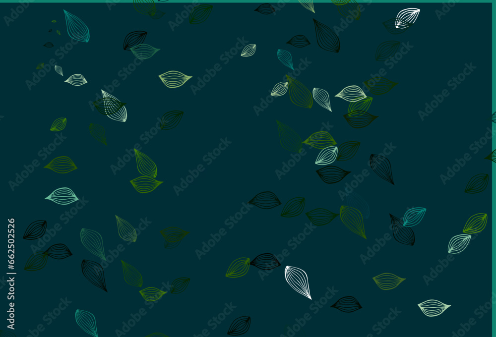 Light Green vector sketch background. Light Green vector sketch background.