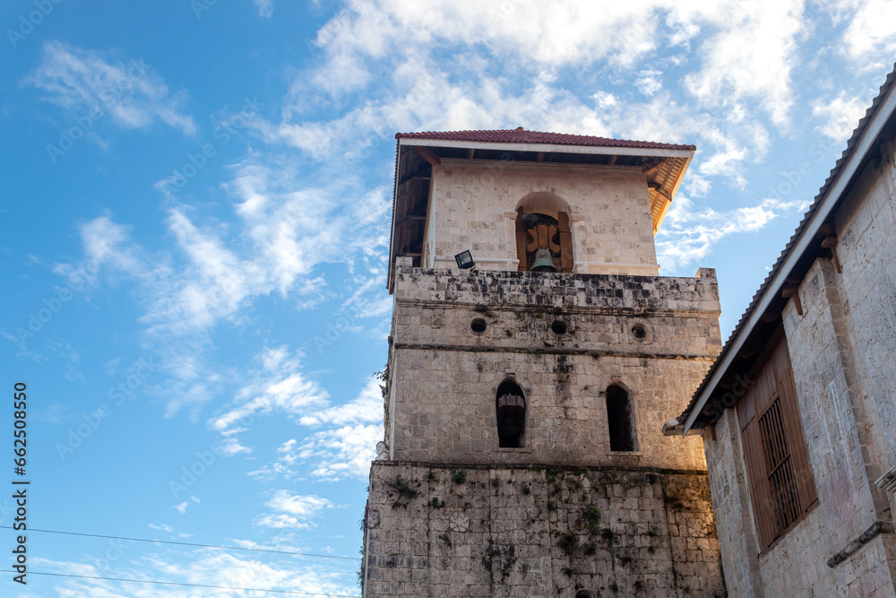 The tower in Cebu old fortress in the Philippines