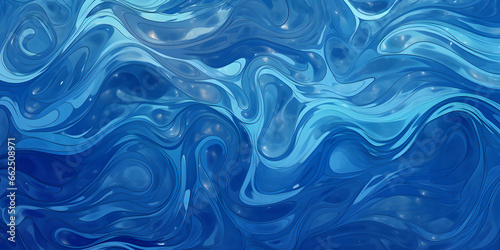 Blue Rippling Water Pattern, Wobble paste texture