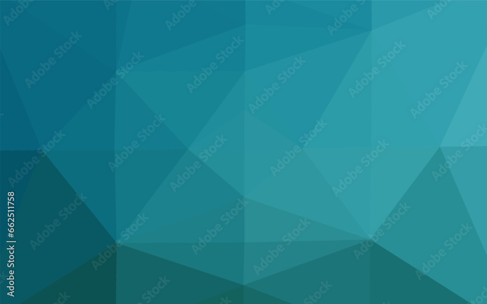 Obraz premium Light BLUE vector shining triangular pattern.